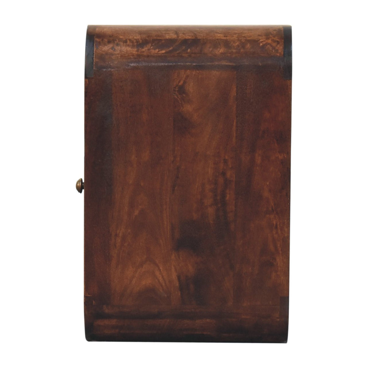 22" Chestnut Solid Wood One Drawer Nightstand