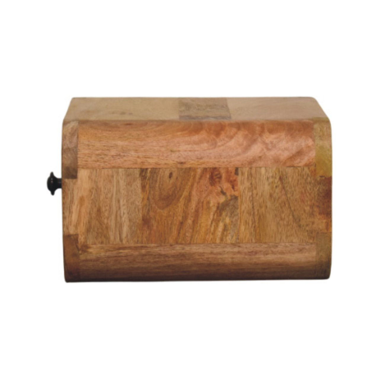 12" Oak Solid Wood One Drawer Floating Nightstand