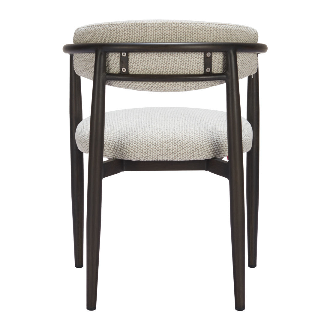 22" White Aluminum Outdoor Dining Chair