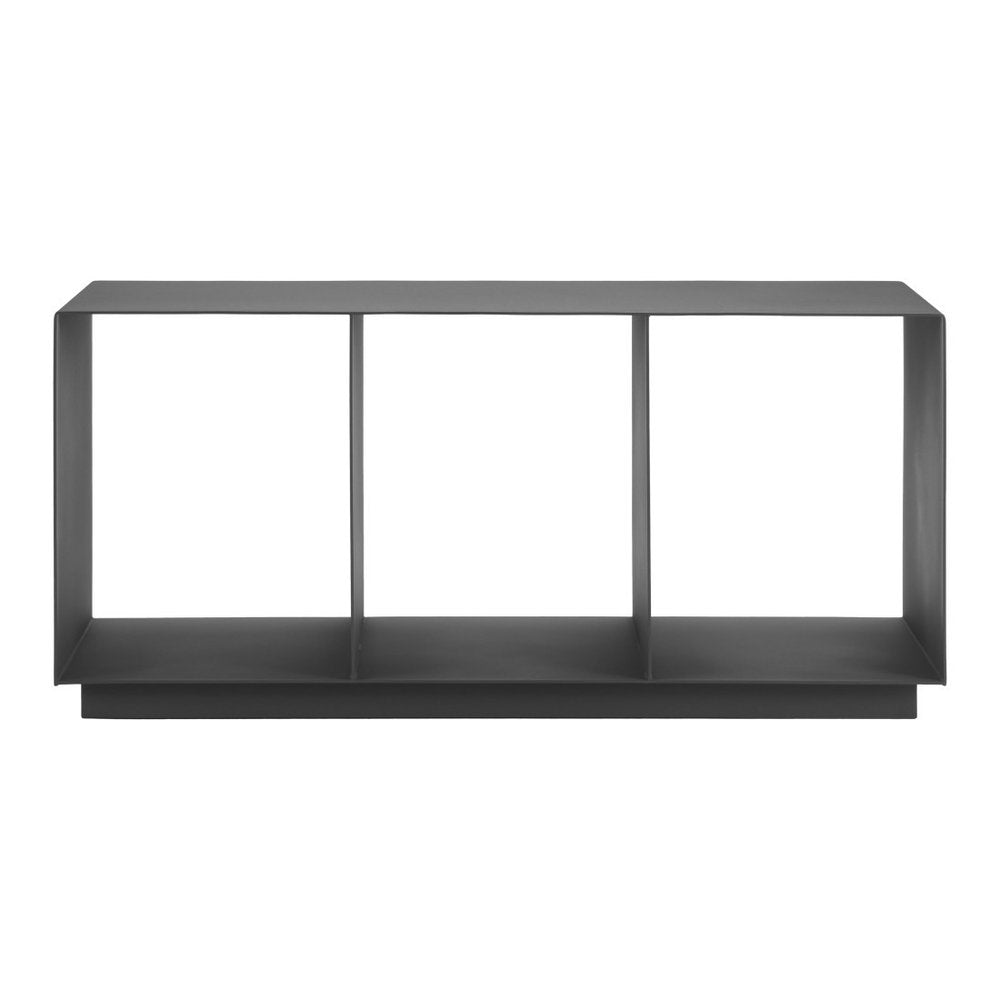 36" Charcoal Aluminum Outdoor Coffee Table
