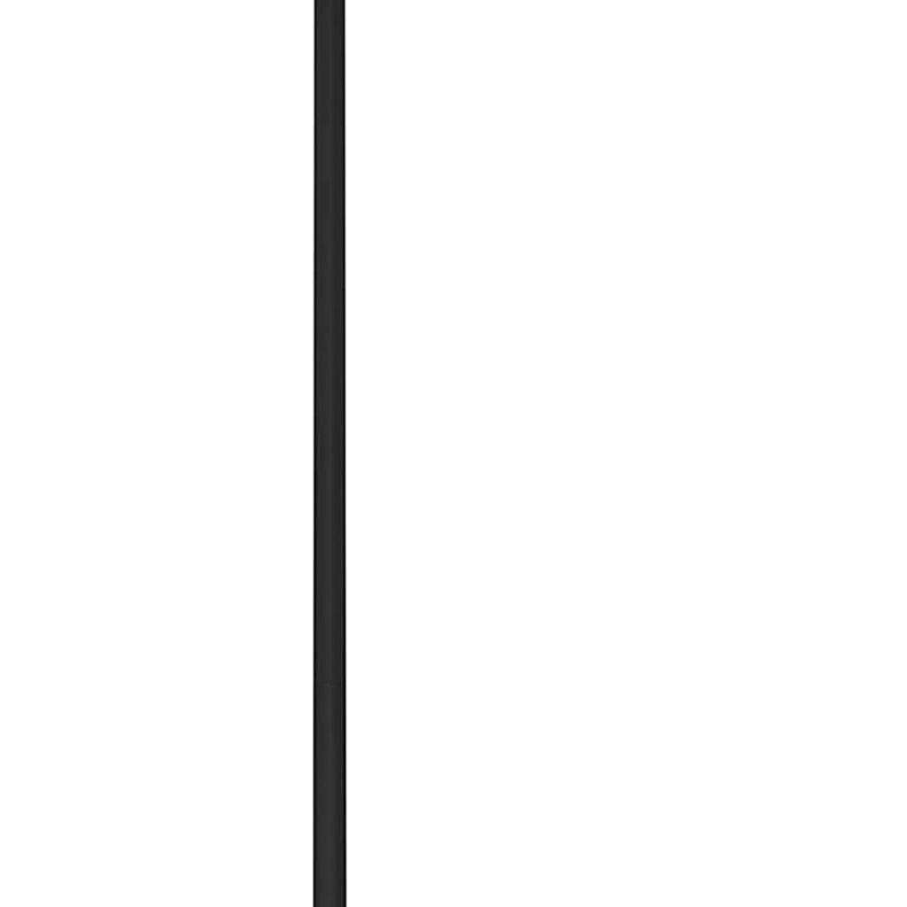16" Black Aluminum Cone LED Dimmable Outdoor Pendent Hanging Light