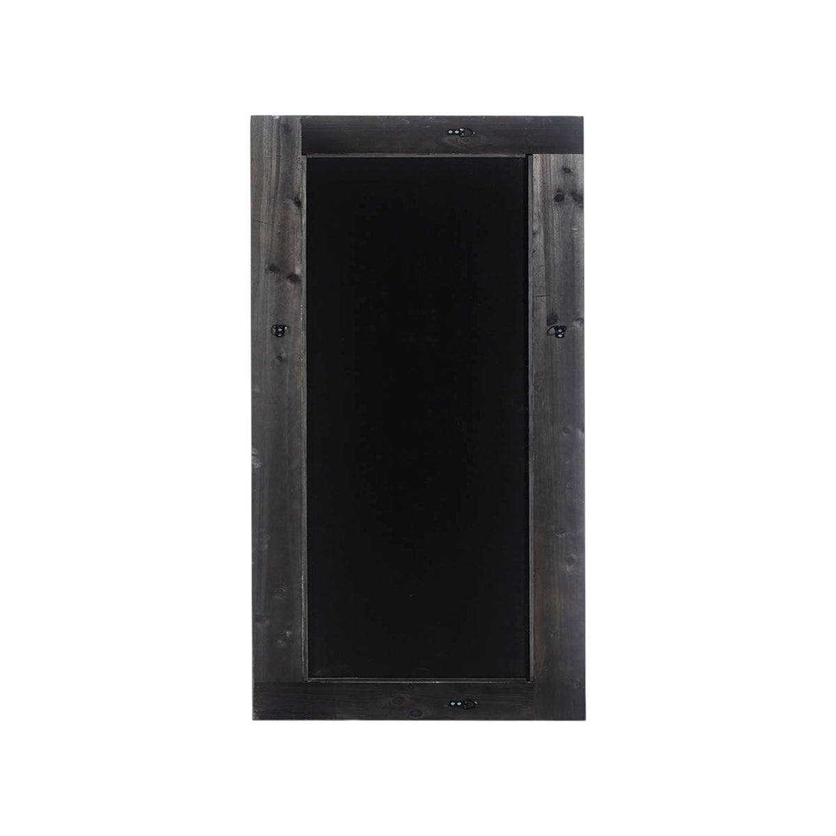 71" Charcoal Solid Wood Framed Full Length Mirror