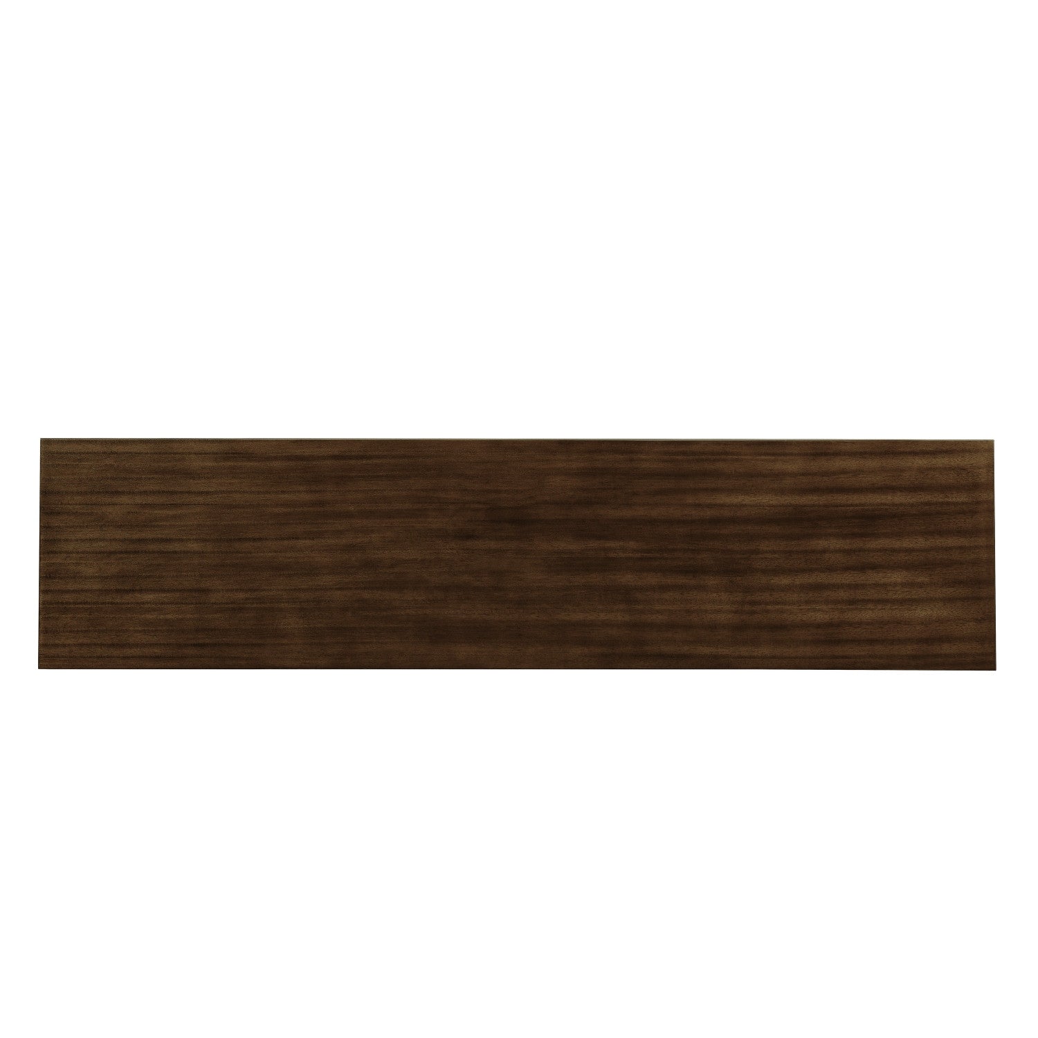 66" Brown Wood Carved Geometric Accent Cabinet With Four Doors