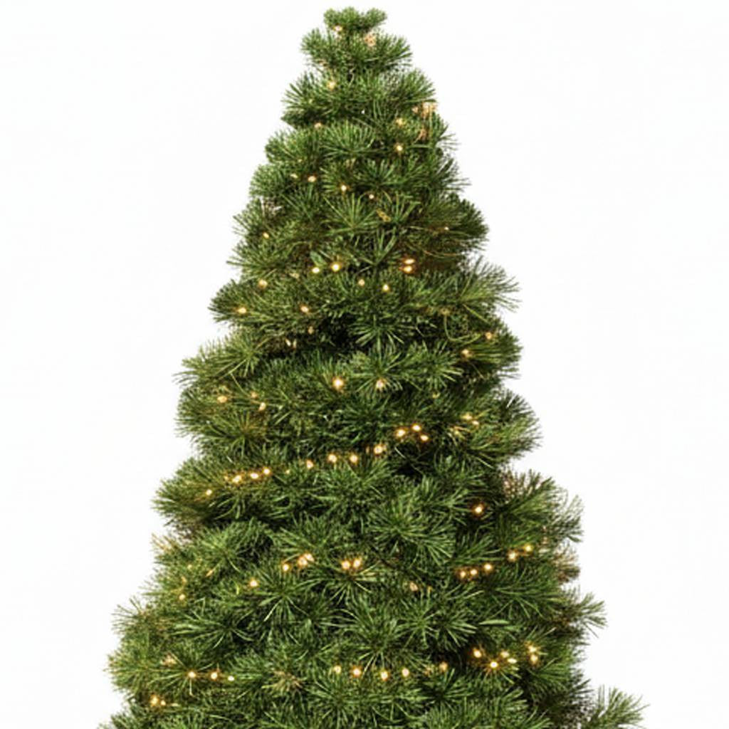 4.5' Pre Lit Full Spruce Christmas Tree