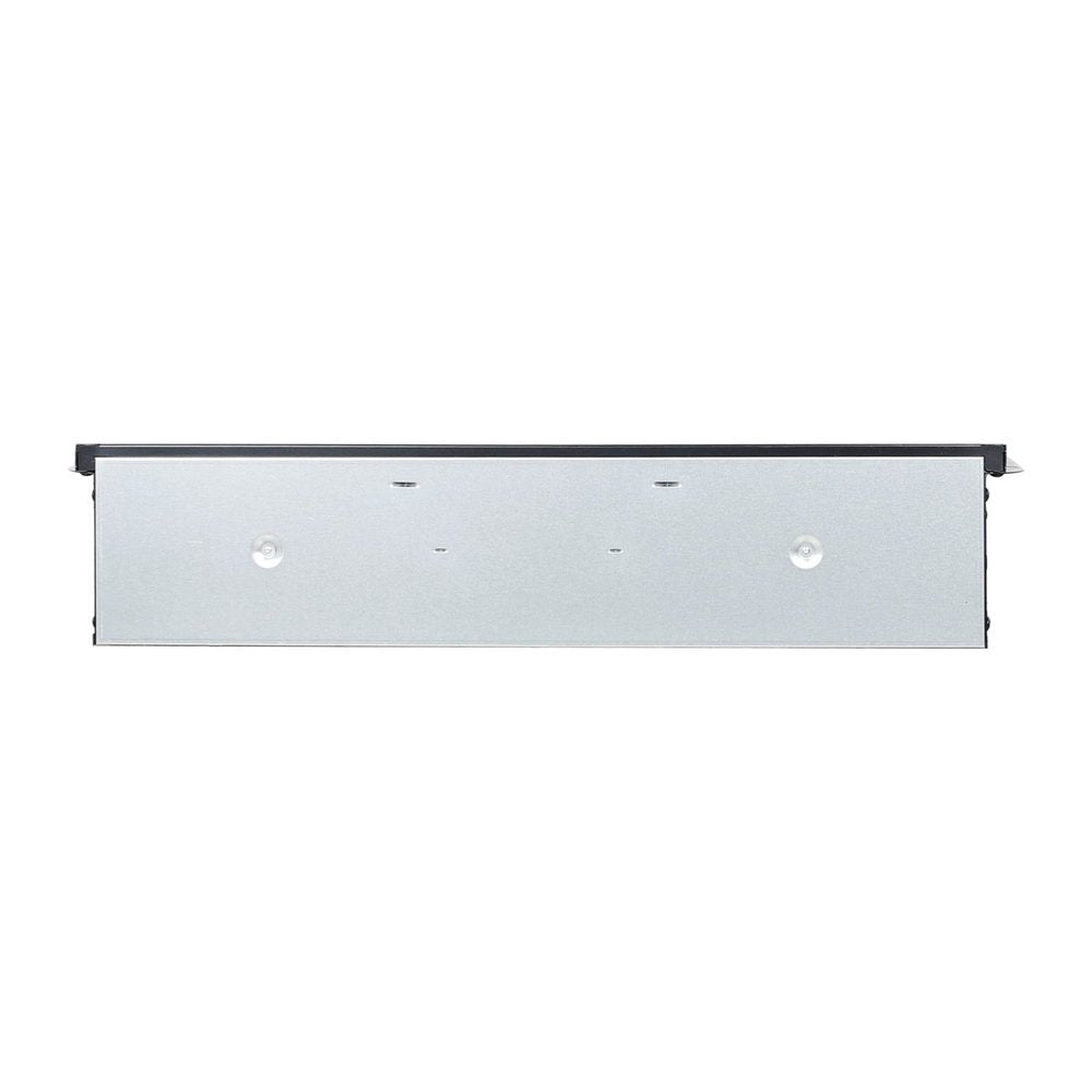 24" Black Metal Electric Fireplace Insert With LED