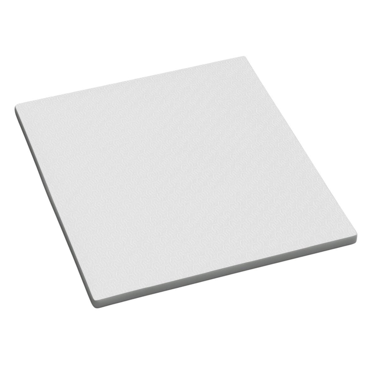 3" White Gel Memory Foam Twin Mattress Topper