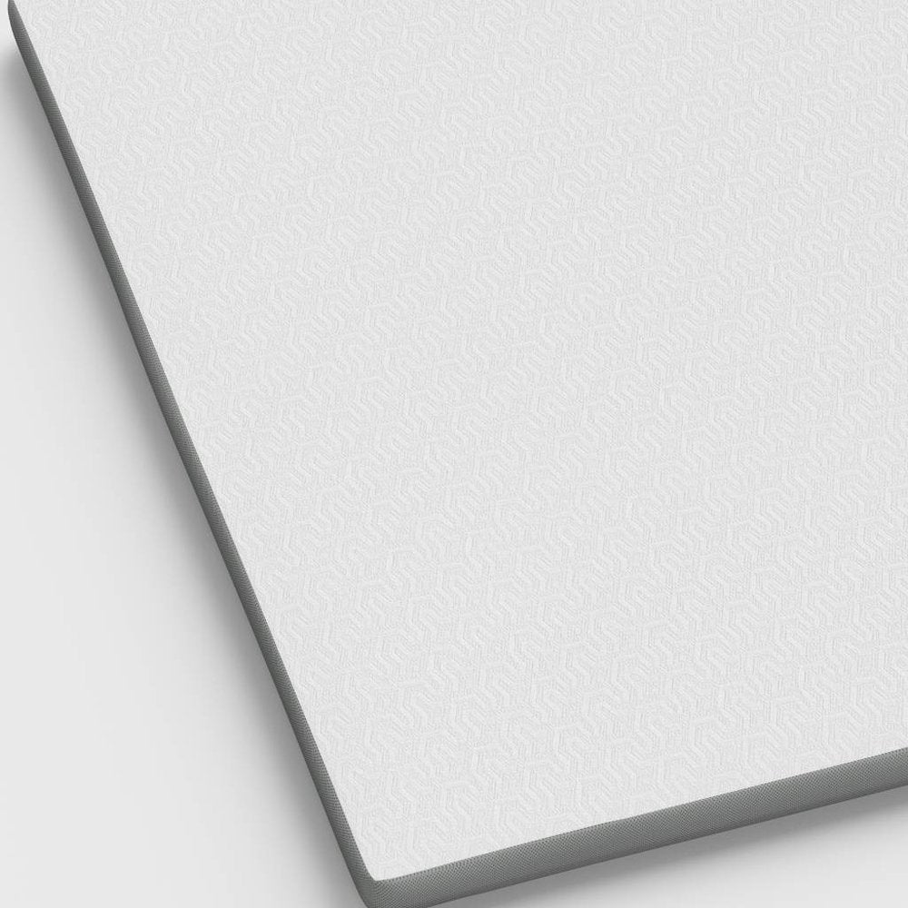 3" White Gel Memory Foam Twin Mattress Topper