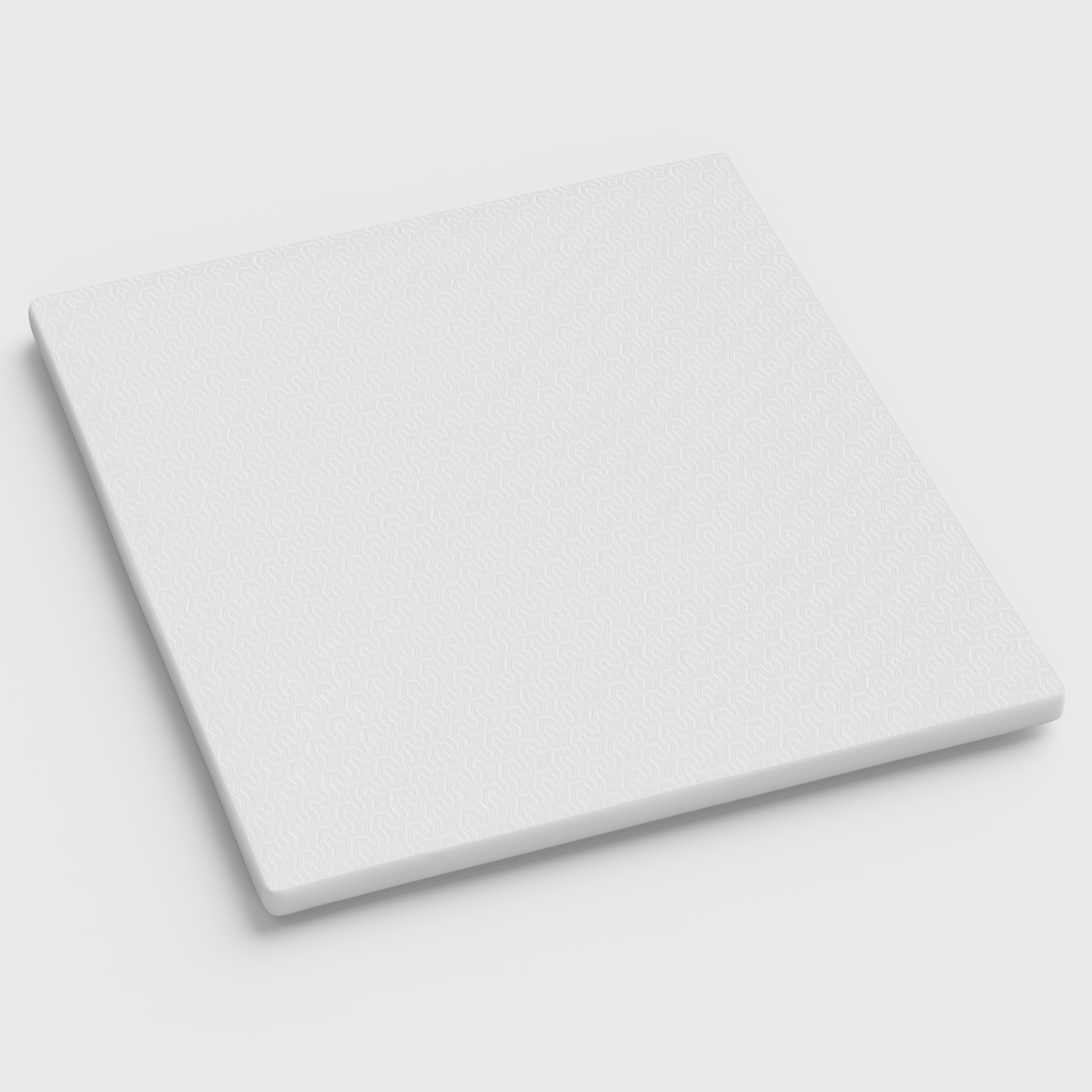 2" White Gel Memory Foam California King Mattress Topper