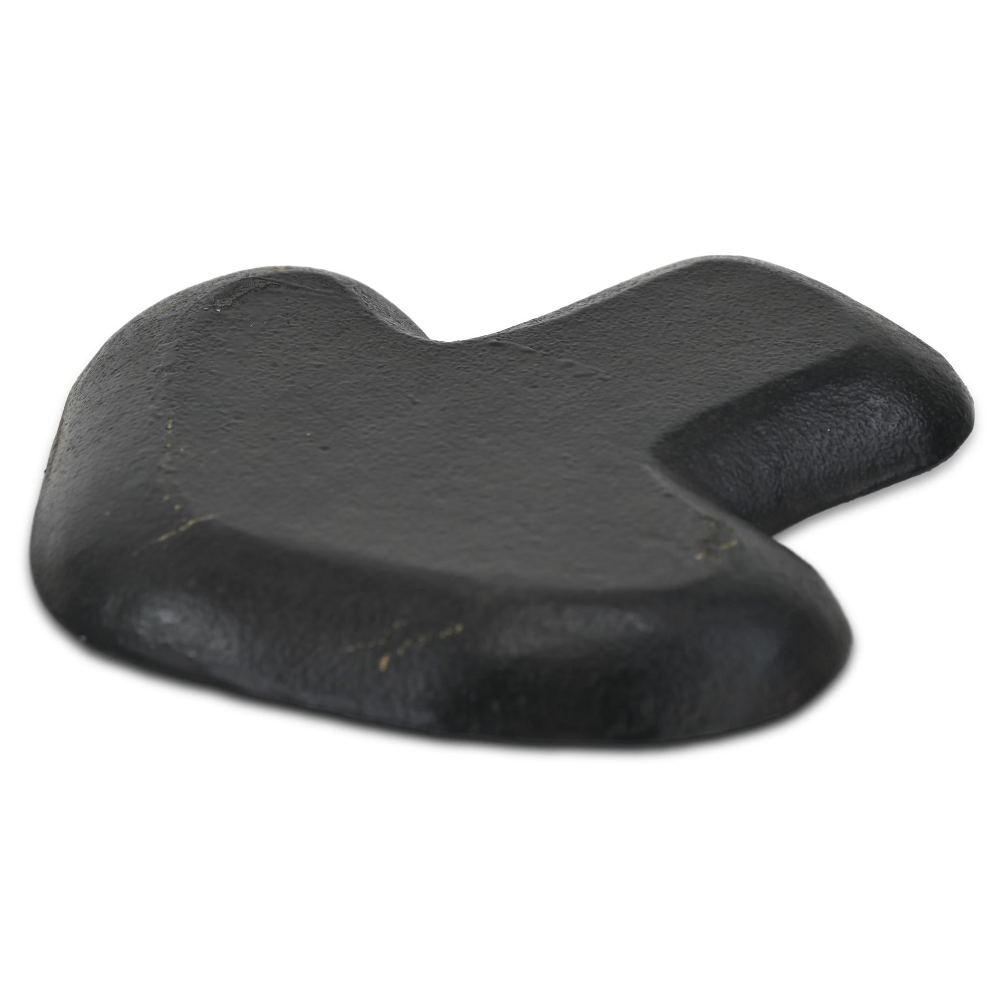 7" Black And Gold Cast Iron Handmade Mushroom Trinket Tray