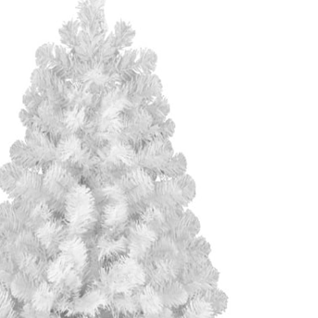 7' White Full Pine Christmas Tree