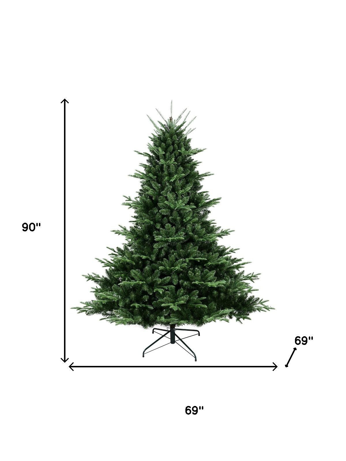 7.5' Full Pine Christmas Tree