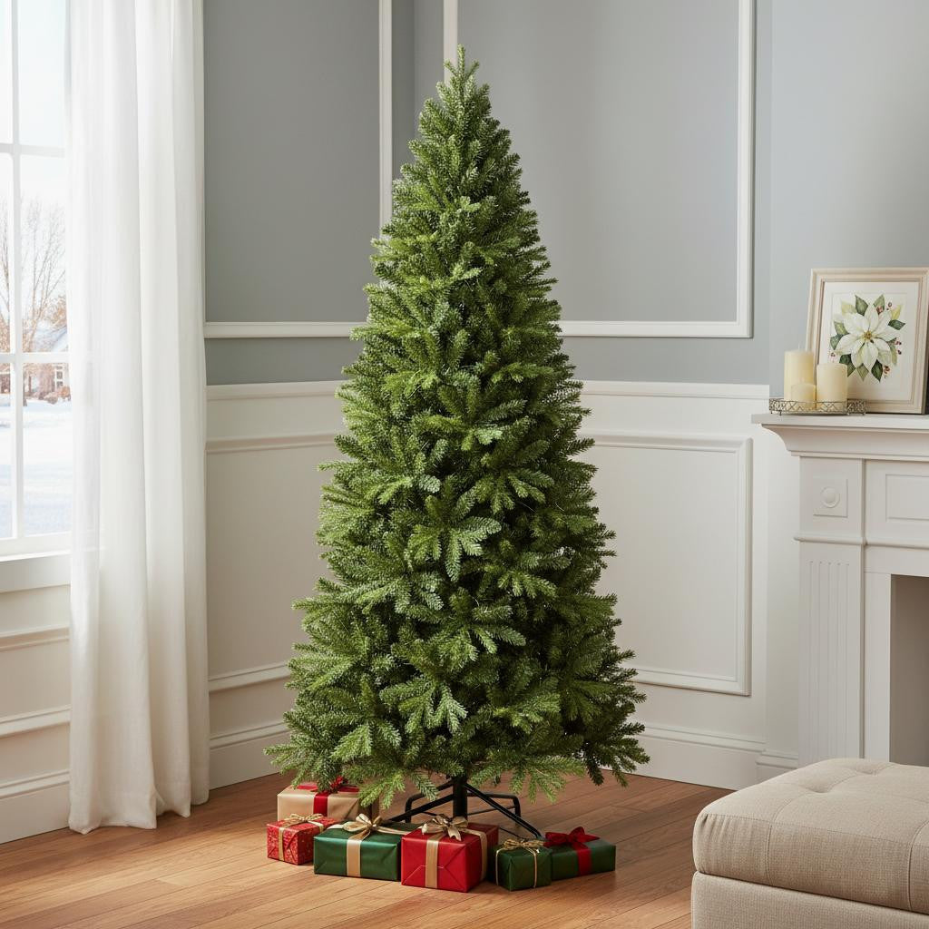 7.5' Slender Pine Christmas Tree