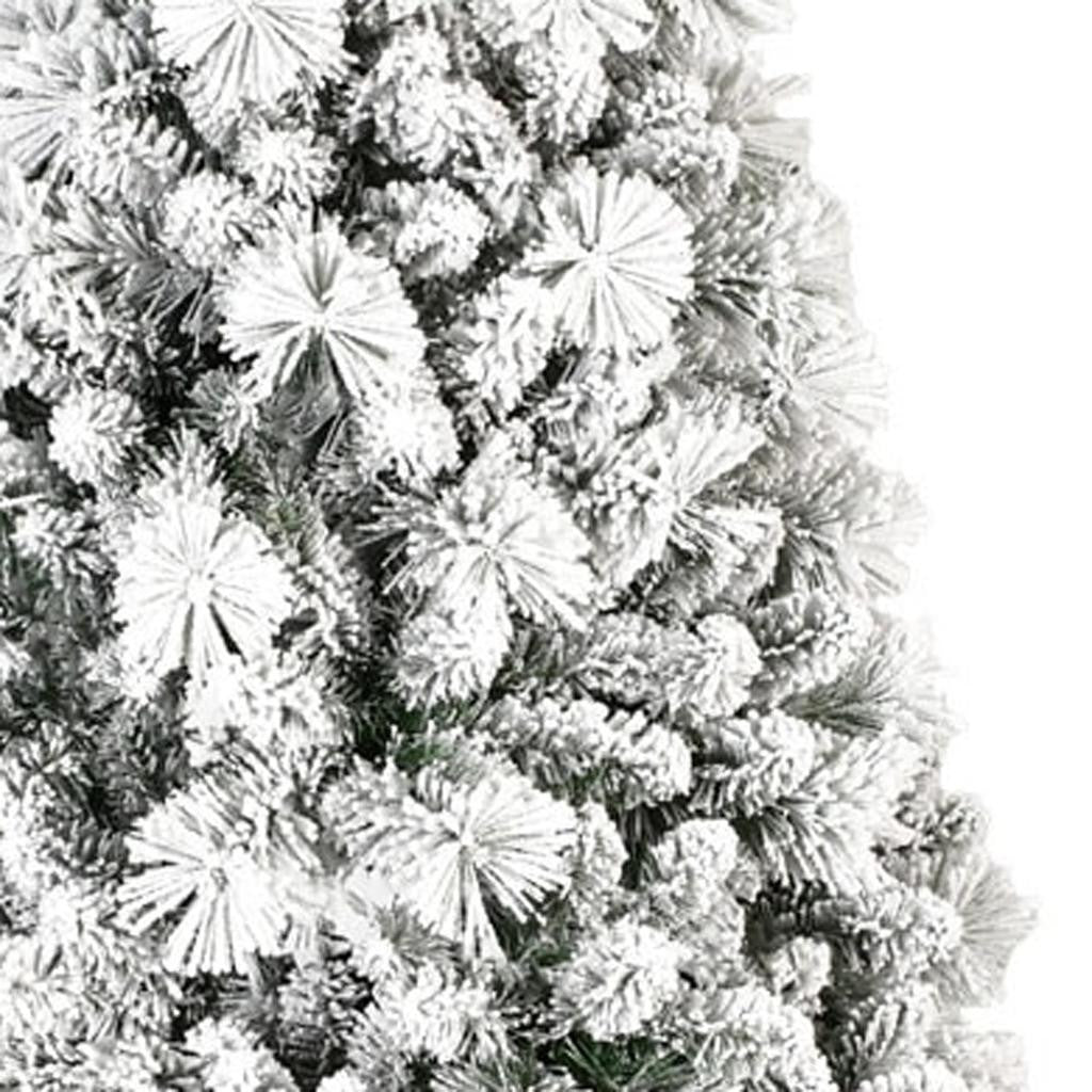 7' Full Flocked Spruce Christmas Tree