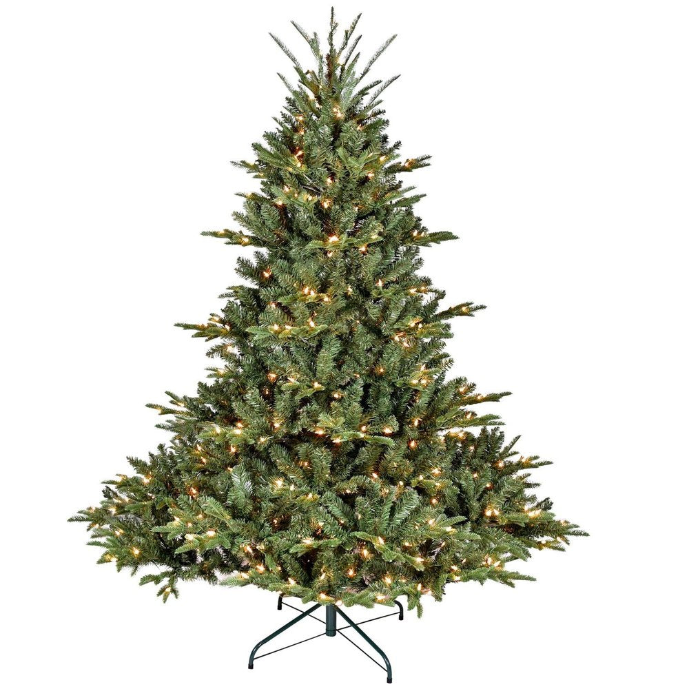 4' Pre Lit Full Pine Christmas Tree