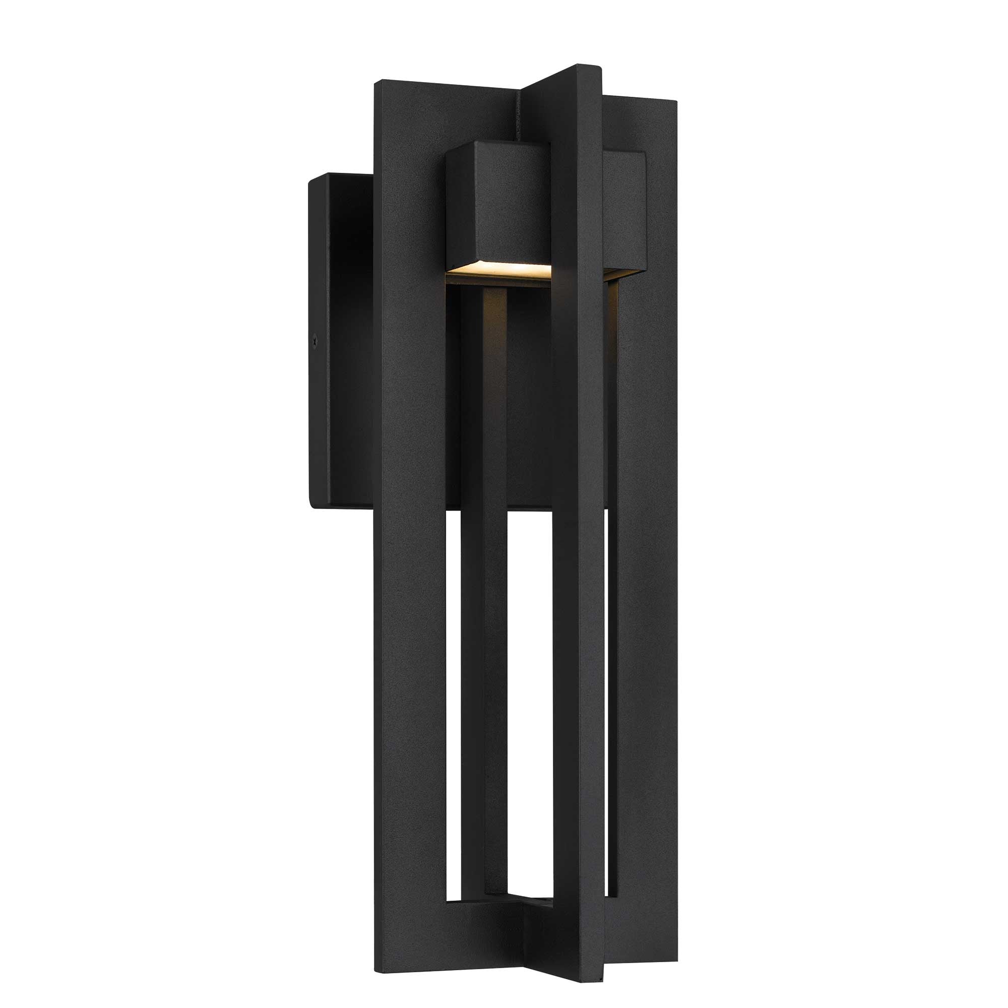 Black LED Dimmable Outdoor Hanging Light