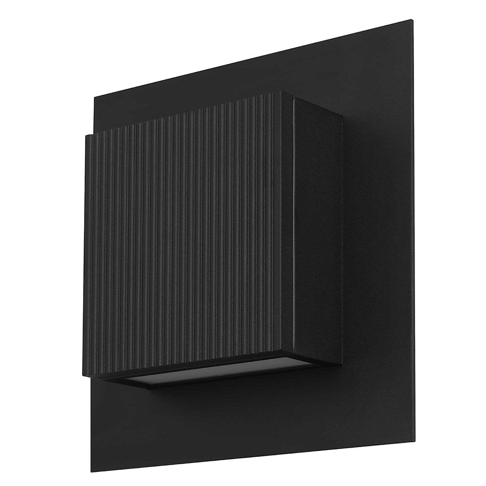 Black LED Dimmable Outdoor Hanging Light