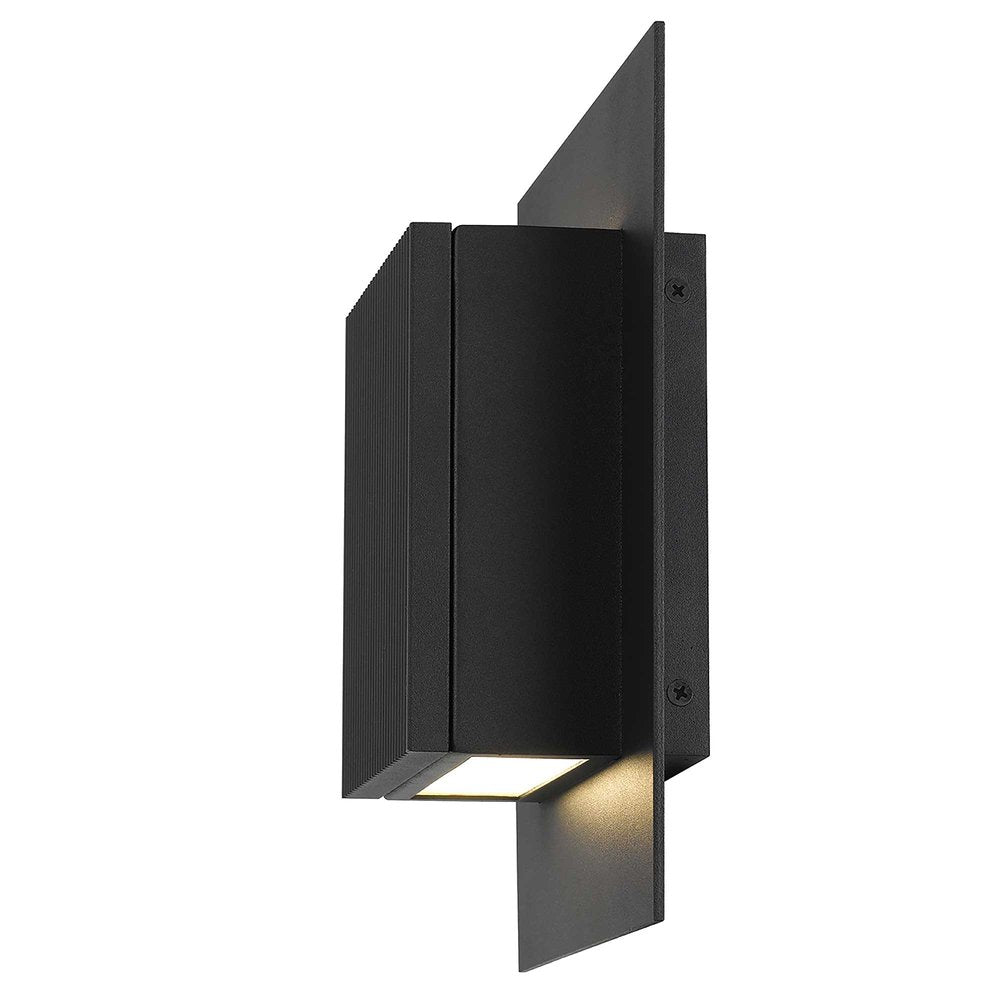 Black LED Dimmable Outdoor Hanging Light