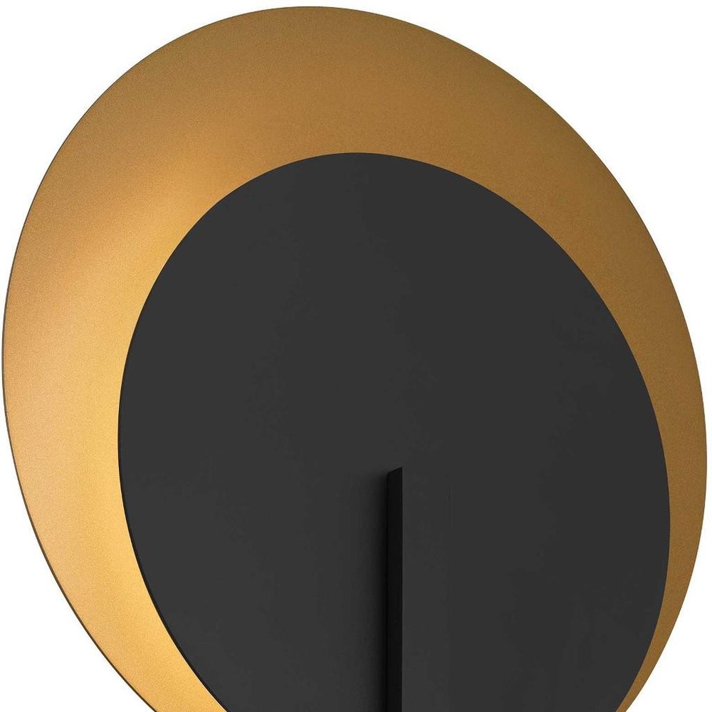 Black LED Dimmable Outdoor Hanging Light