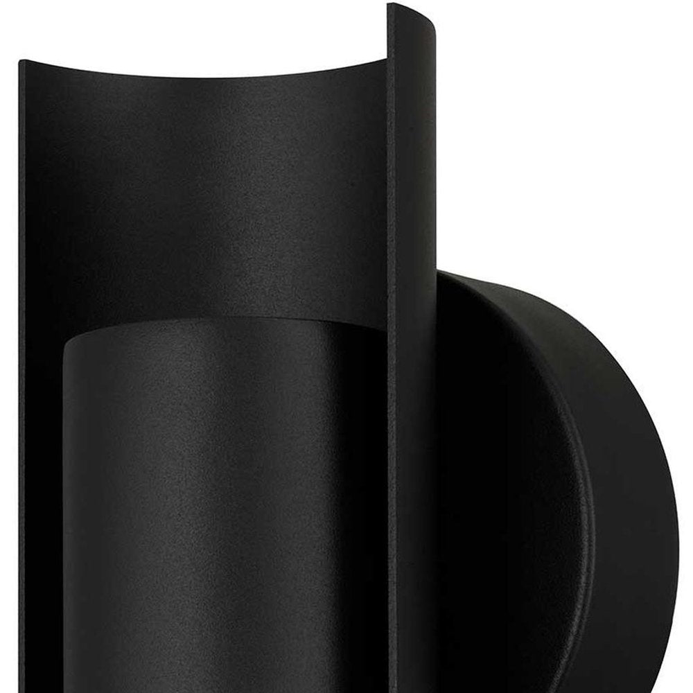 Black LED Dimmable Outdoor Hanging Light