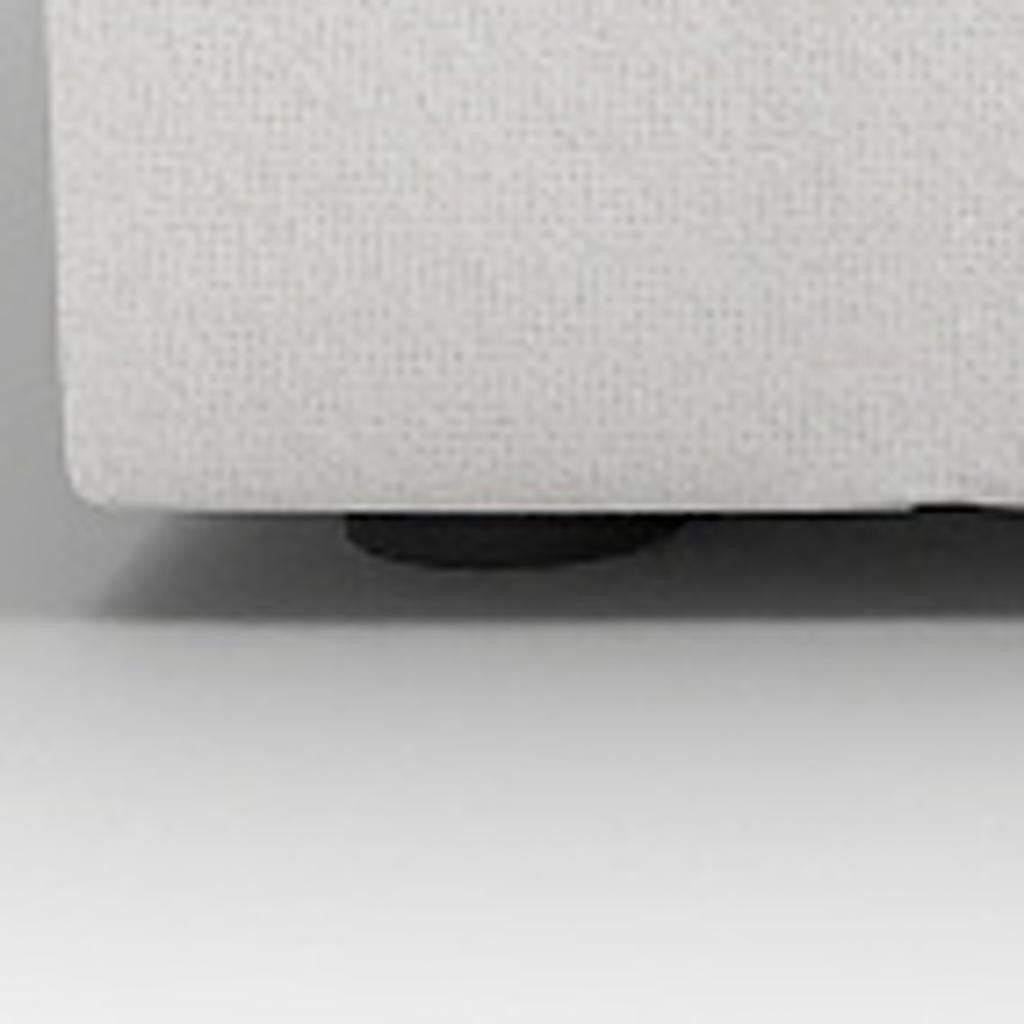 80" White Linen Blend Modular Loveseat and Toss Pillows