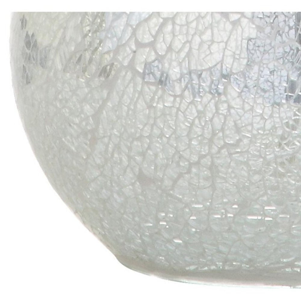 20" Clear Novelty Table Lamp With Drum Shade