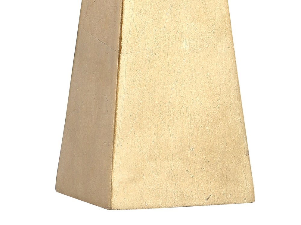 21" Gold Novelty Table Lamp With Globe Shade