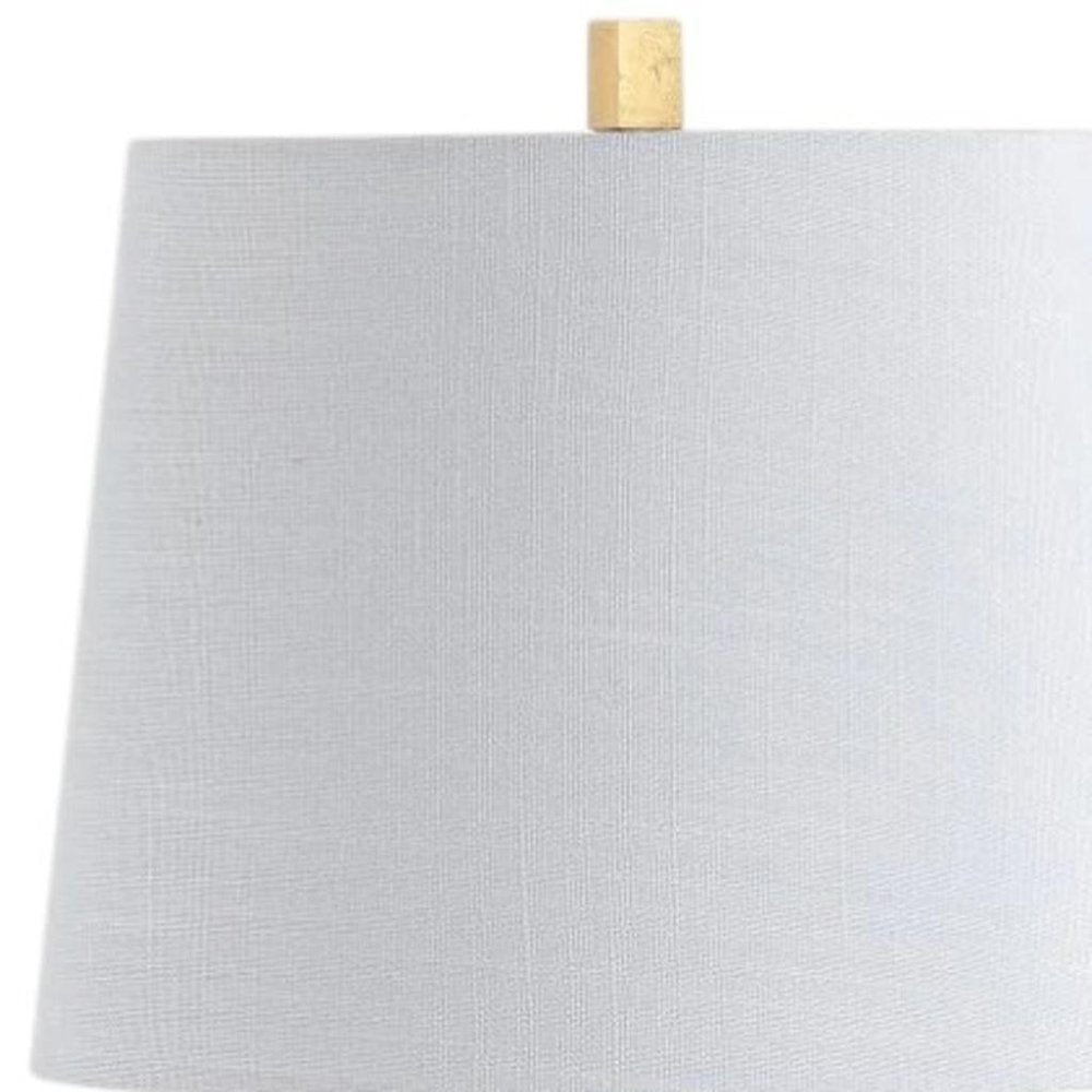 21" Gold Novelty Table Lamp With Globe Shade