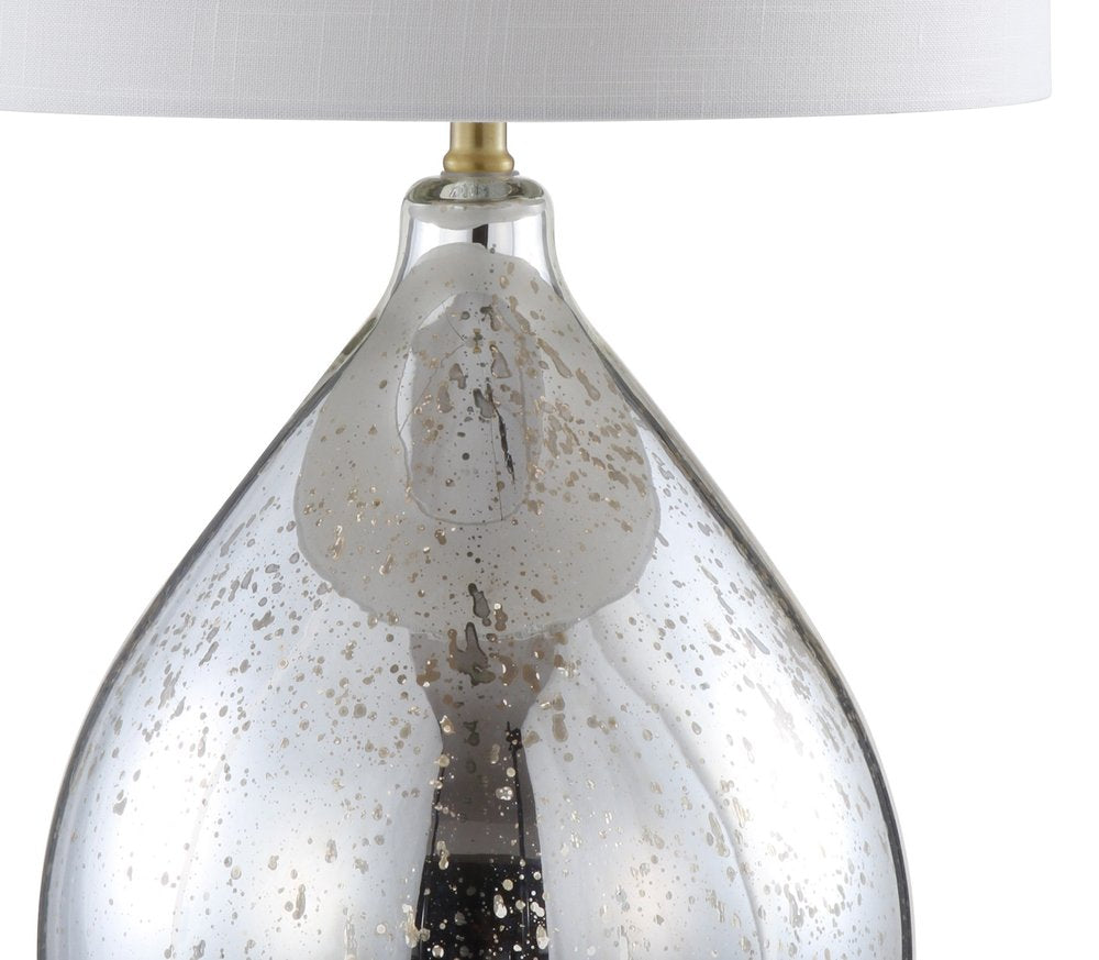 31" Gold Novelty Table Lamp With Globe Shade