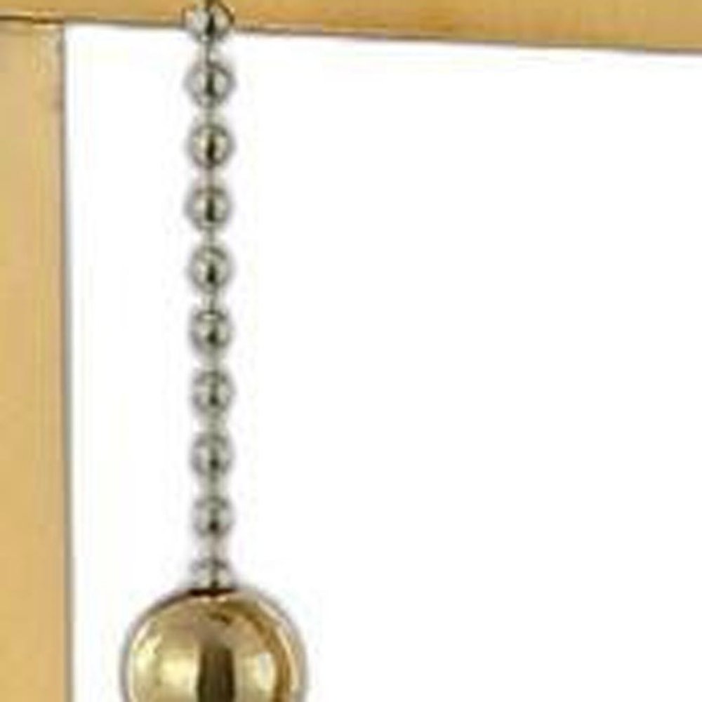 Set of Two 29" Gold Table Lamps With Shades