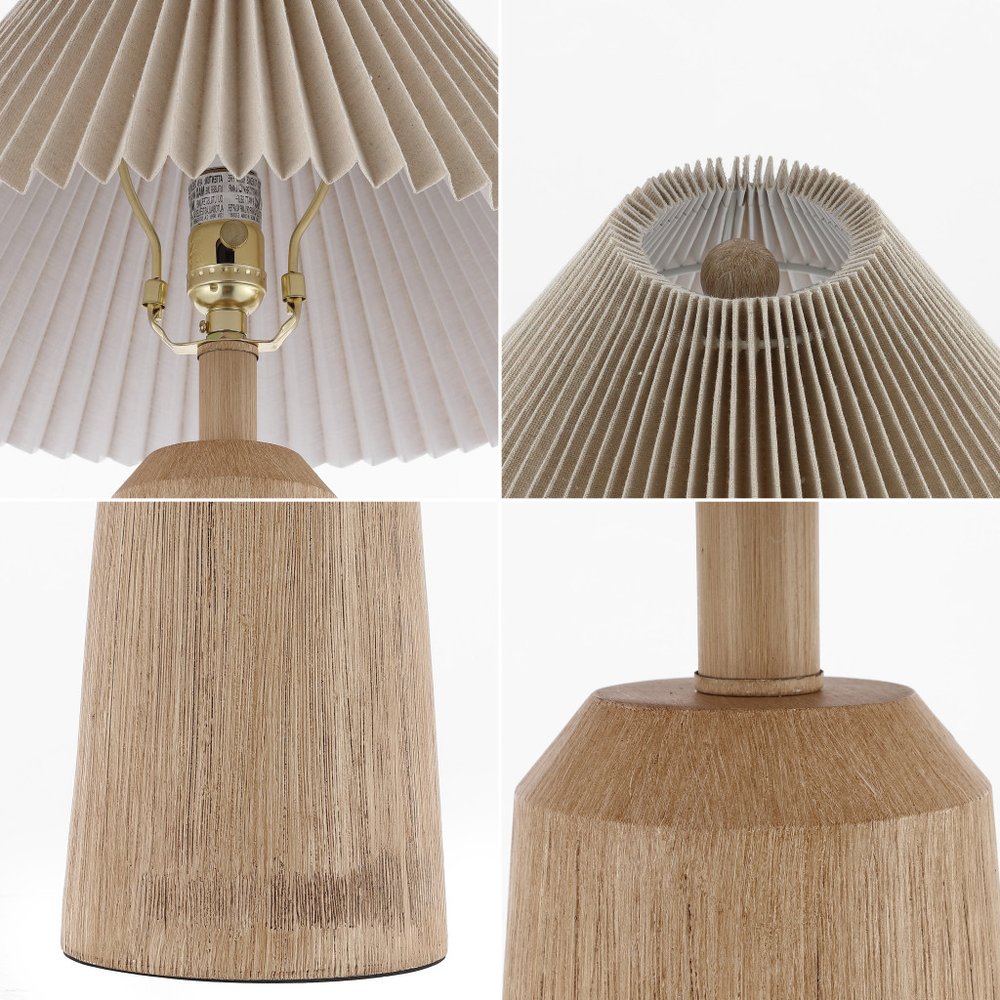 21" Beige Lighthouse Table Lamp With Empire Shade