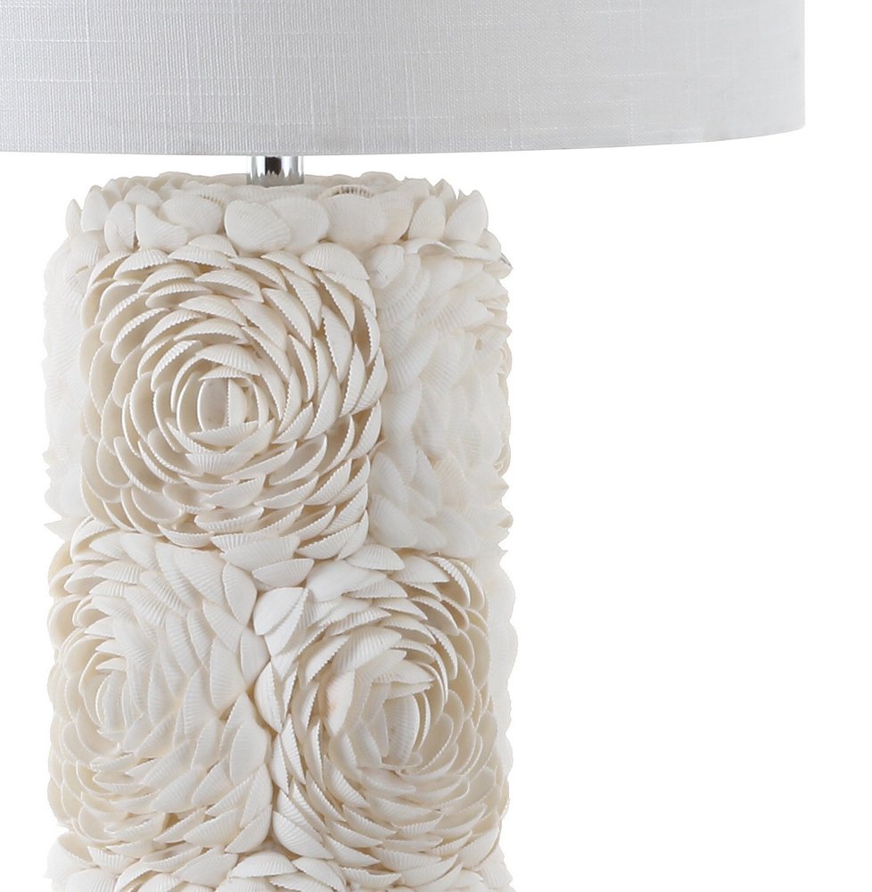 29" Clear Novelty Table Lamp With Drum Shade