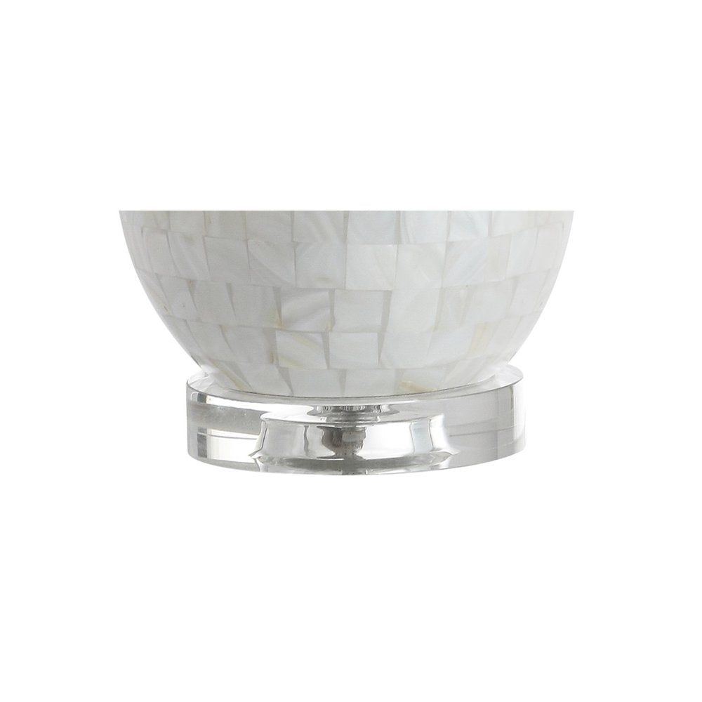 27" Clear Novelty Table Lamp With Drum Shade