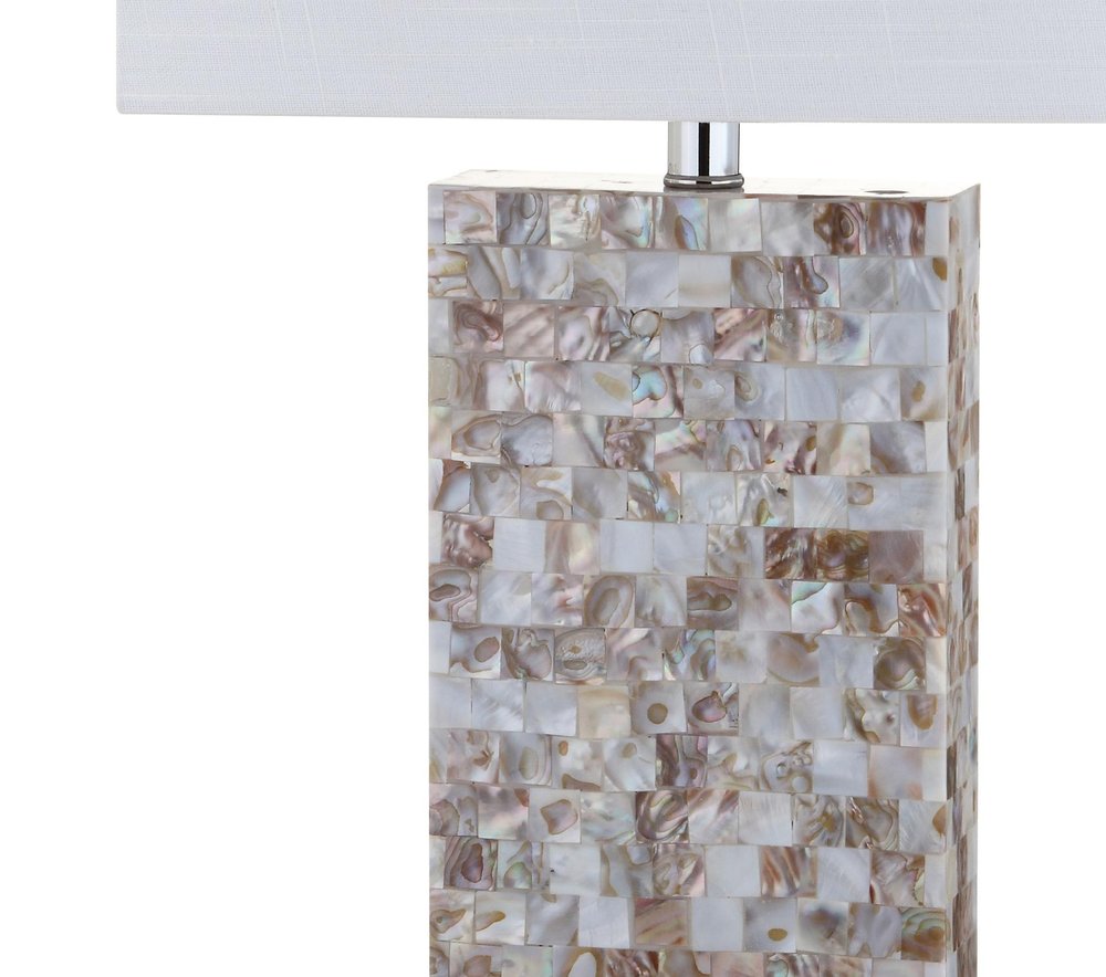 29" Clear Novelty Table Lamp With Shade