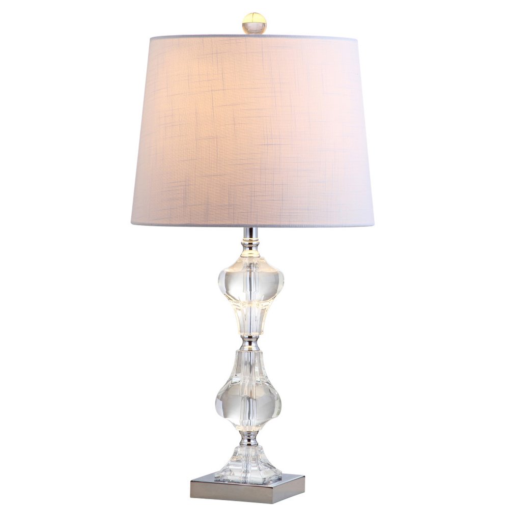 26" Silver Urn Table Lamp With Empire Shade