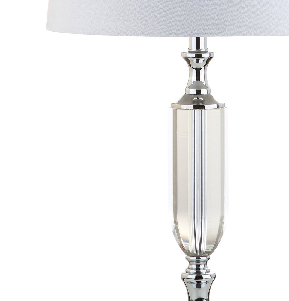 27" Silver Novelty Table Lamp With Empire Shade