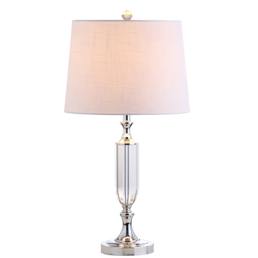 27" Silver Novelty Table Lamp With Empire Shade