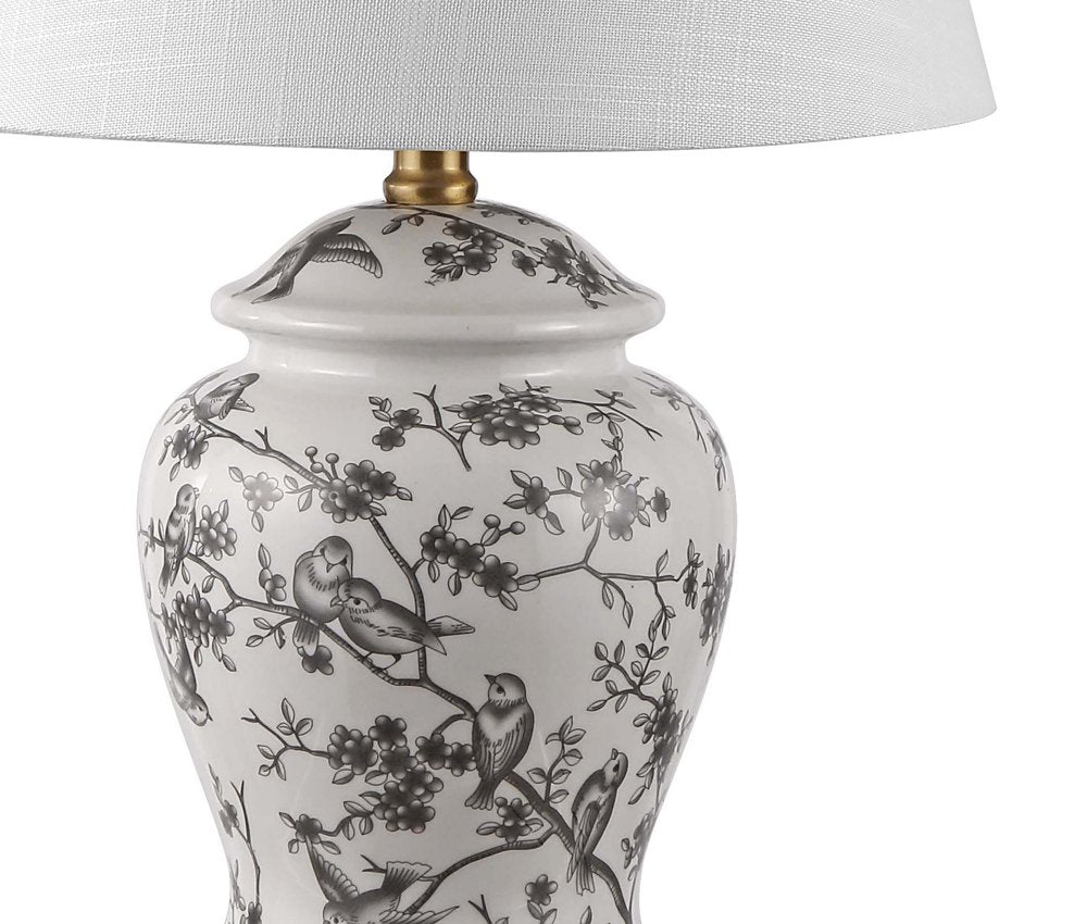 22" Gold Urn Table Lamp With Empire Shade