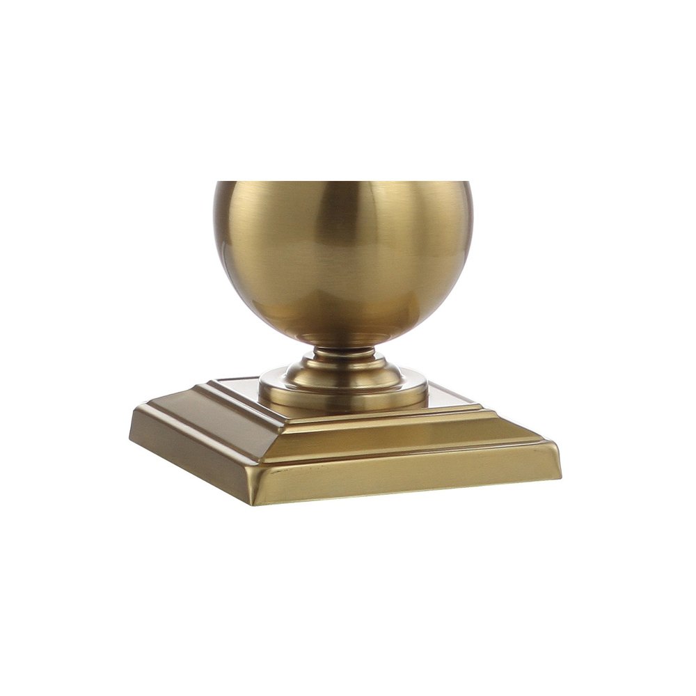 33" Gold Novelty Table Lamp With Drum Shade