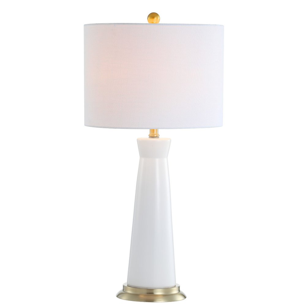29" Gold Novelty Table Lamp With Globe Shade