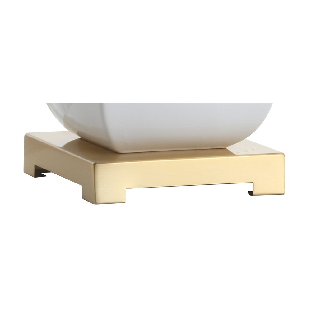 26" Gold Novelty Table Lamp With Globe Shade