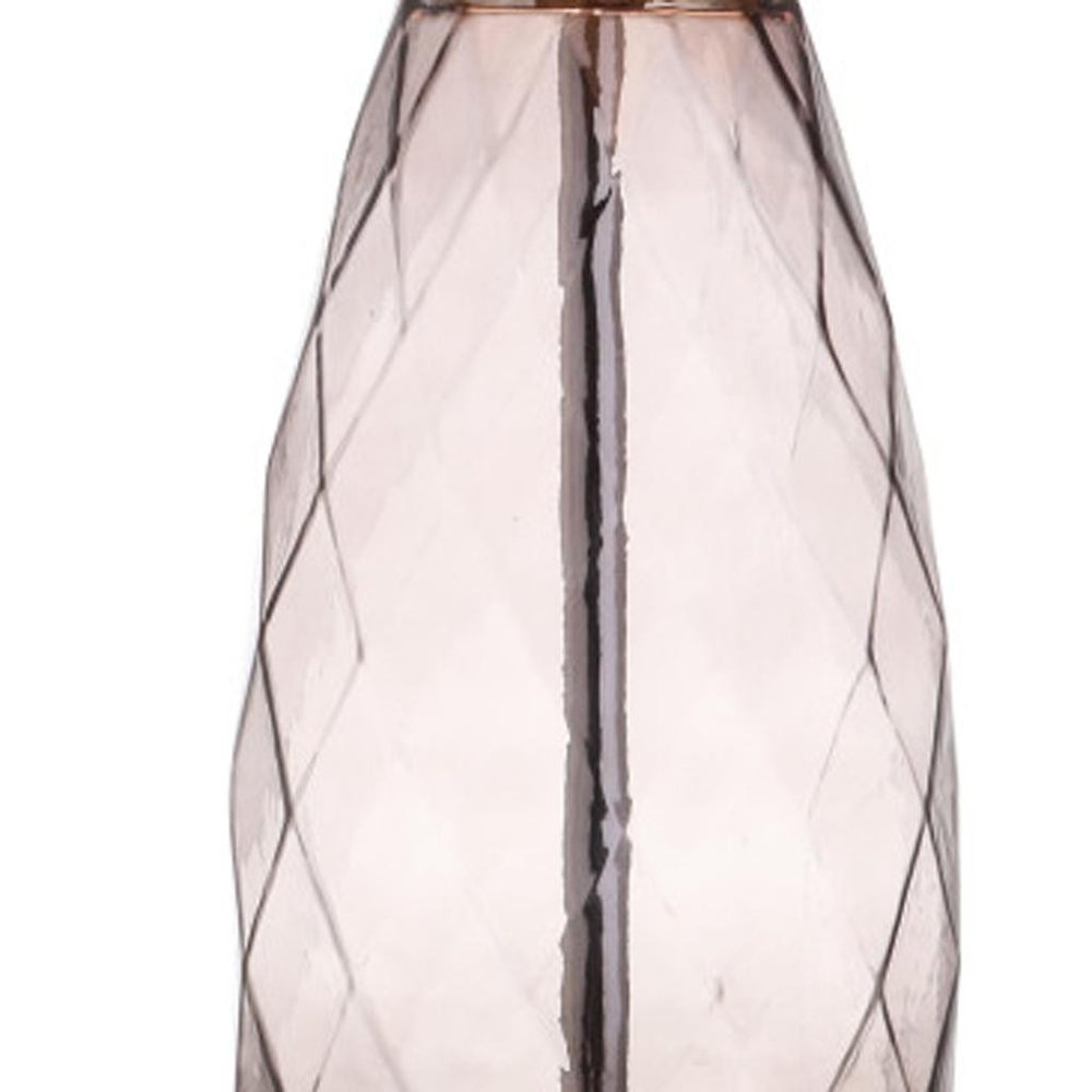 27" Silver Novelty Table Lamp With Drum Shade