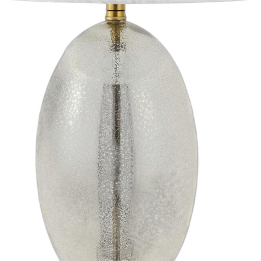 27" Gold Novelty Table Lamp With Empire Shade