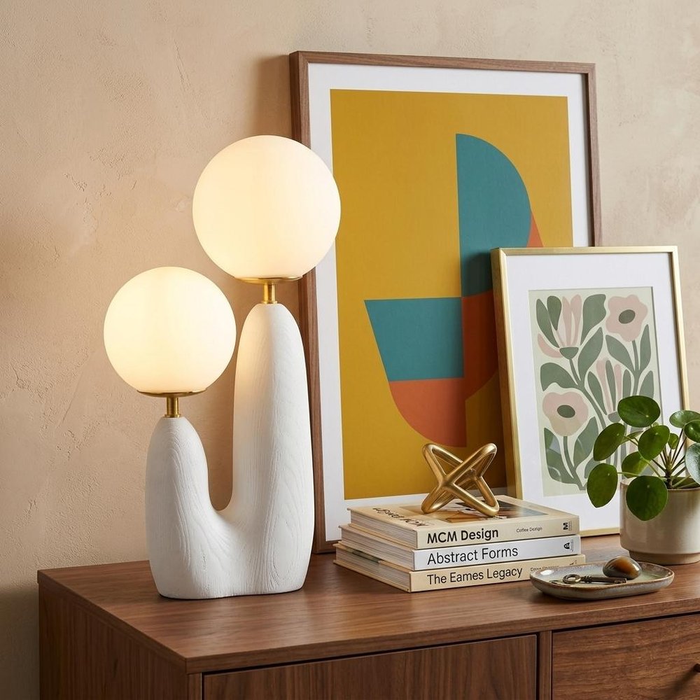 18" Clear Novelty Table Lamp