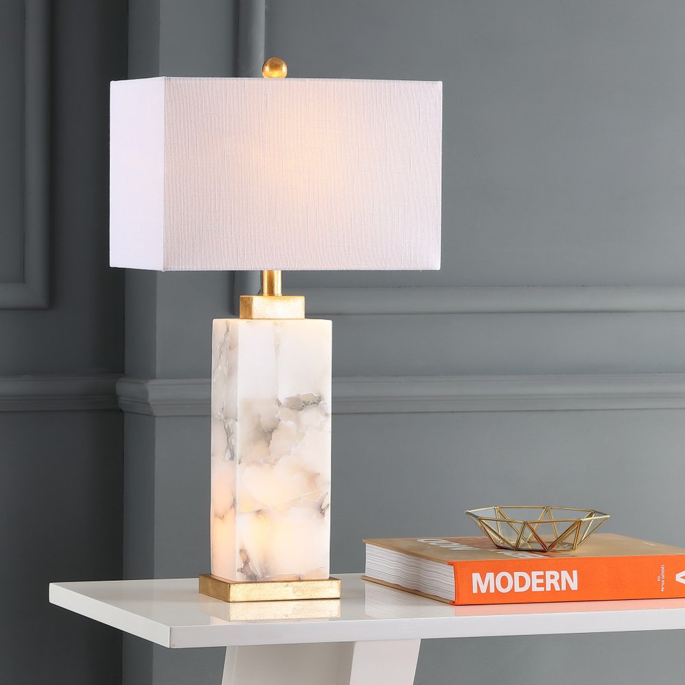 28" Gold Novelty Table Lamp With Shade