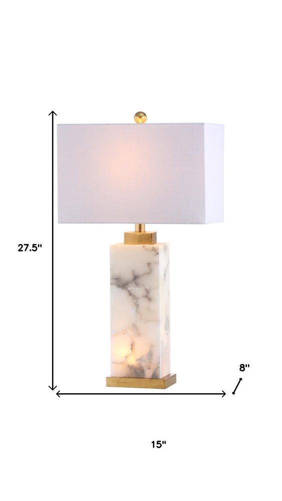 28" Gold Novelty Table Lamp With Shade
