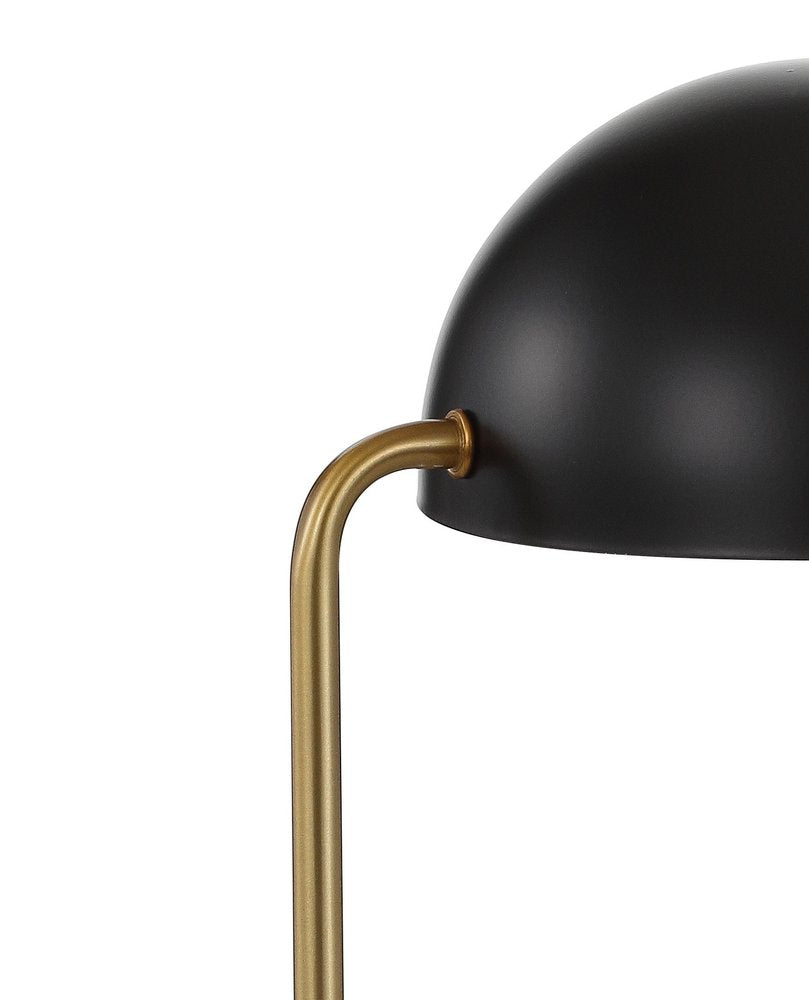 14" White Novelty Table Lamp With Novelty Shade