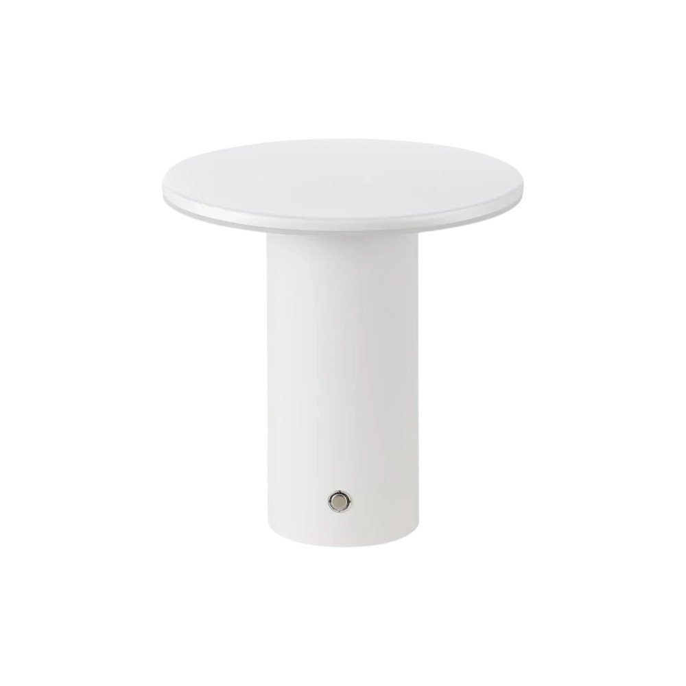 Set of Two 8" Clear USB Table Lamps