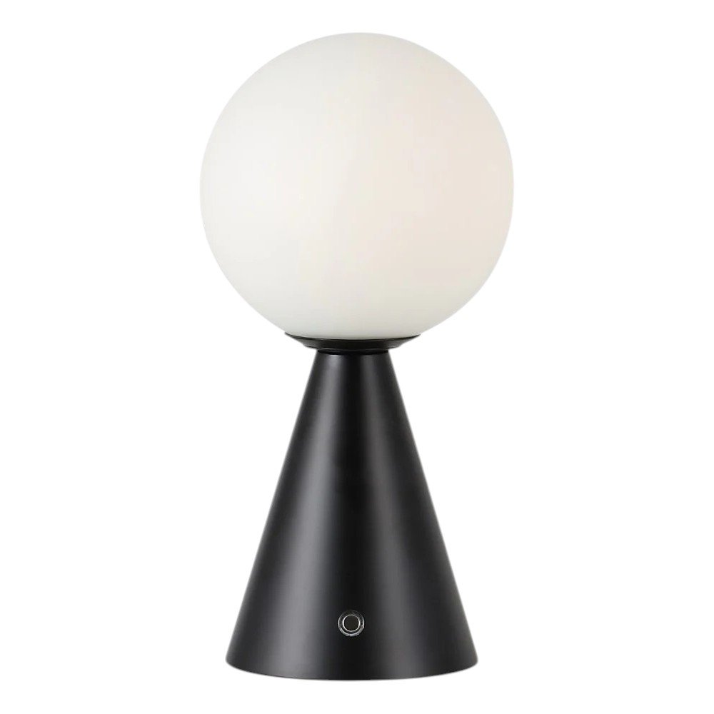 Set of Two 12" Clear Lighthouse USB Table Lamps
