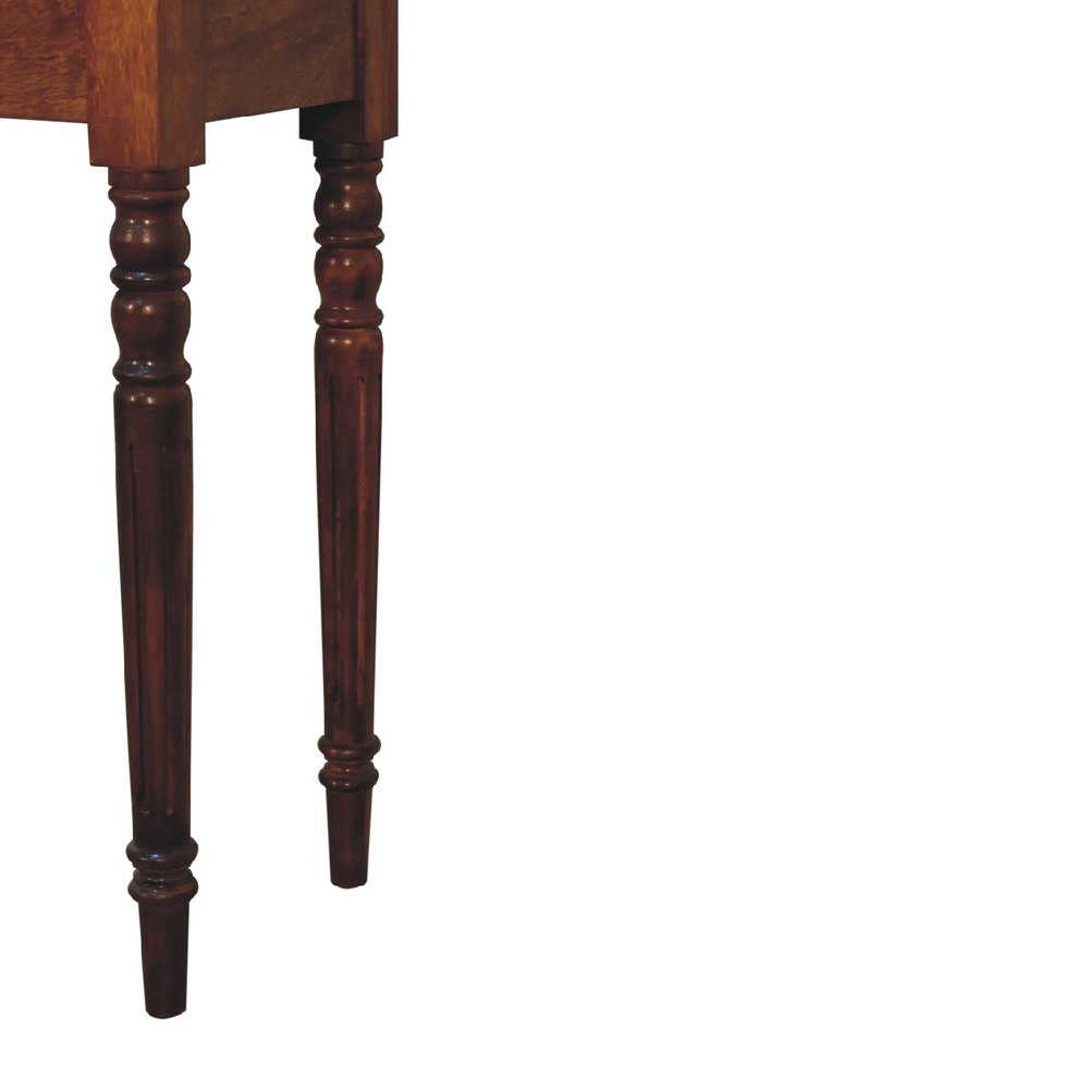 24" Brown Solid Wood Sideboard