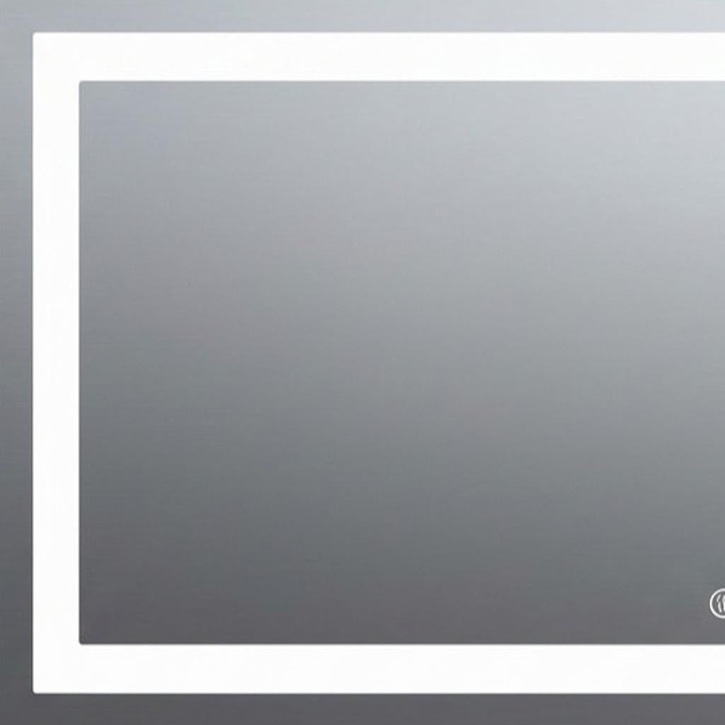 32" Lighted Frameless Bathroom Vanity Mirror